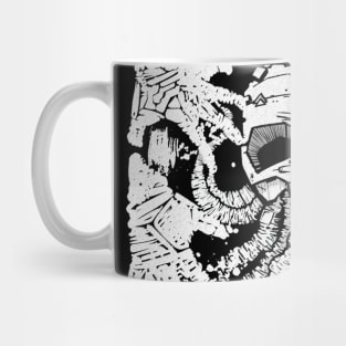 nightmare white Mug